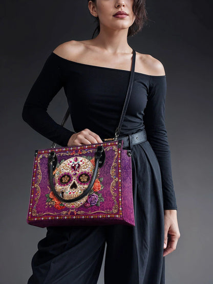 "Catrinelle" - Leather Handbag Matching Set  (FREE WALLET)
