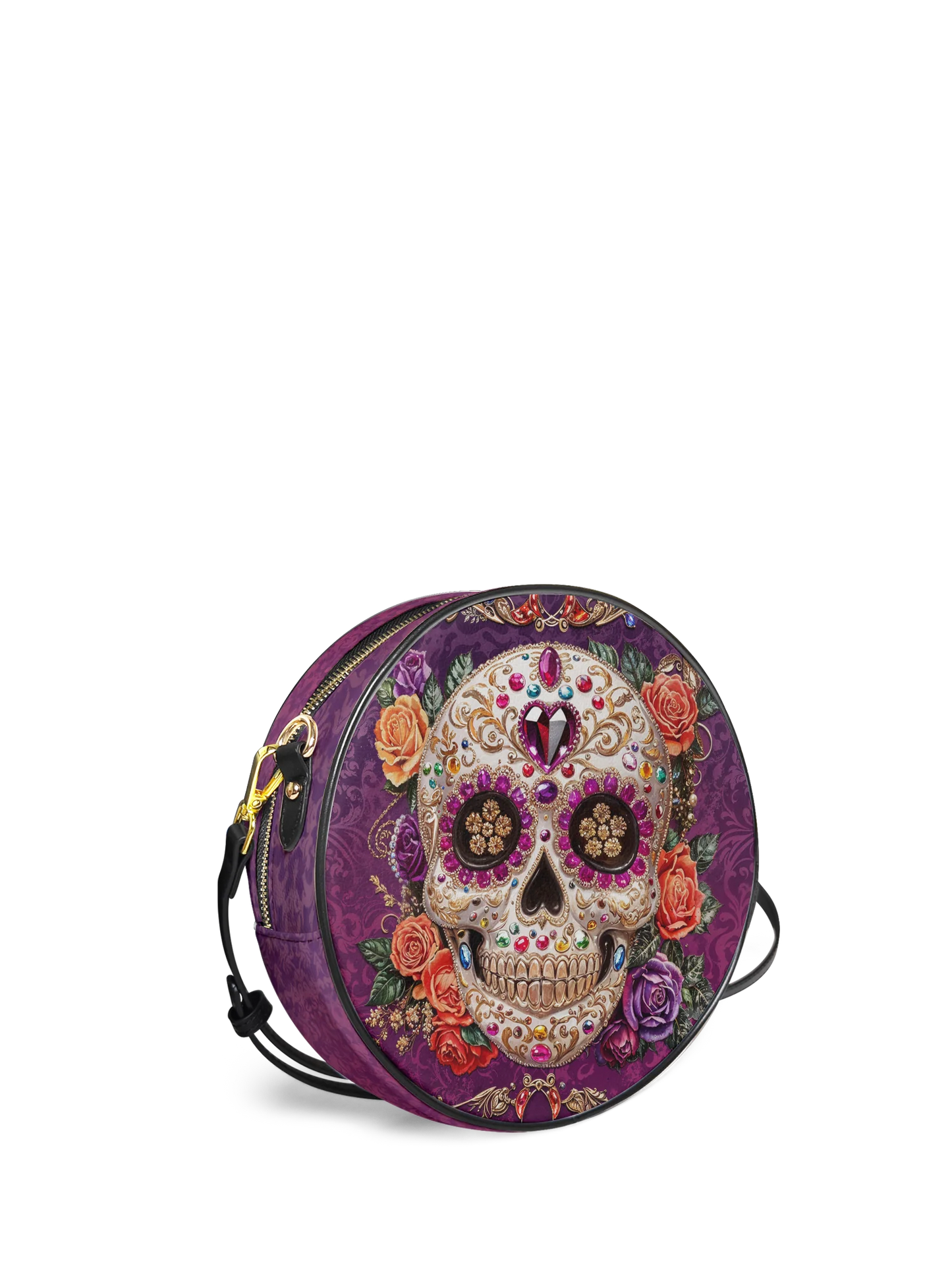 "Catrinelle" Circle Crossbody Bag