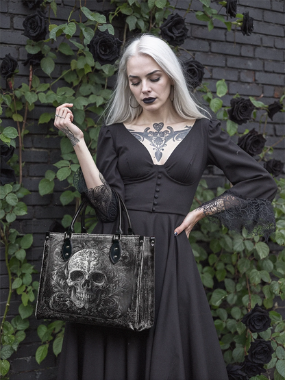 "Obscuria" - Leather Handbag Matching Set (FREE WALLET)