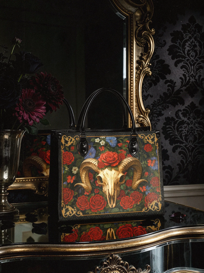 "Rosethorn" - Leather Handbag Matching Set (FREE WALLET)