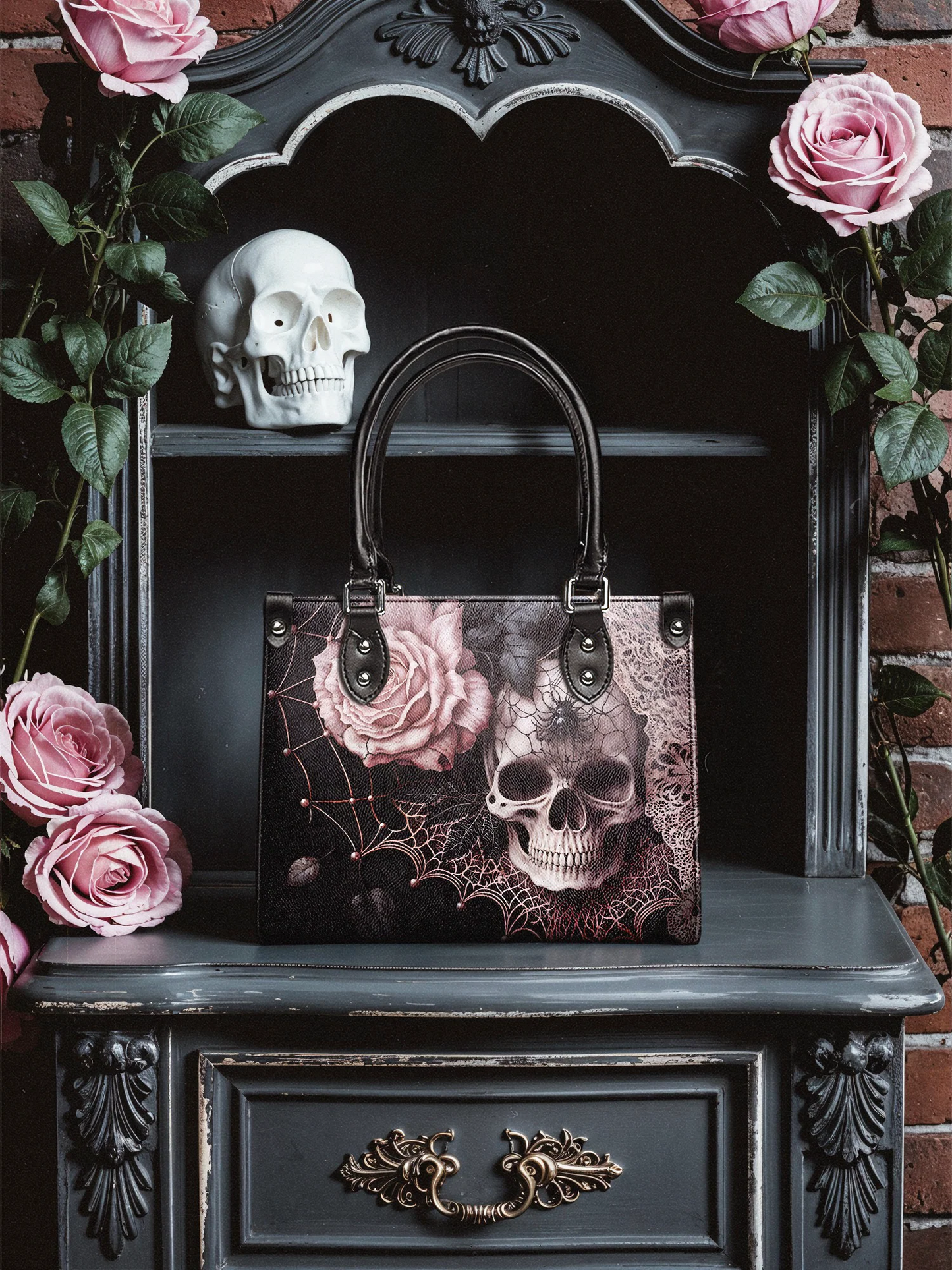 "Venomina" - Small Leather Handbag