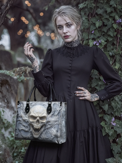 "Wraithbone" - Leather Handbag Matching Set (FREE WALLET)