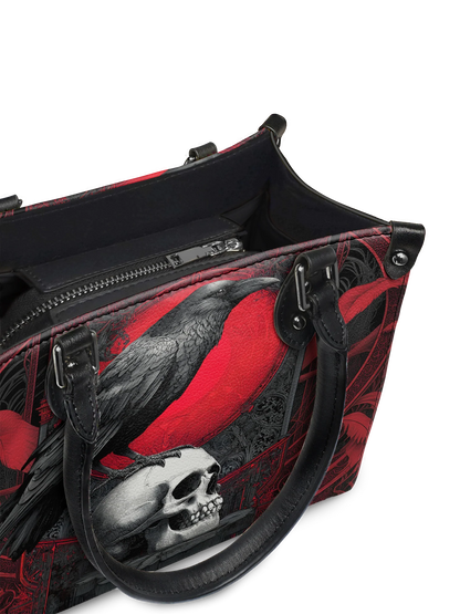 "Bloodraven" - Small Leather Handbag Deal (FREE WALLET)