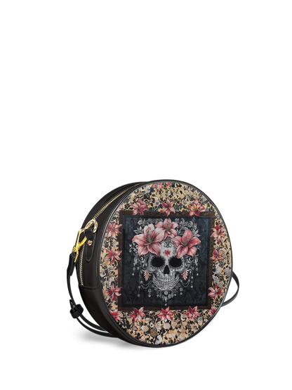 "Roselace" Circle Crossbody Bag