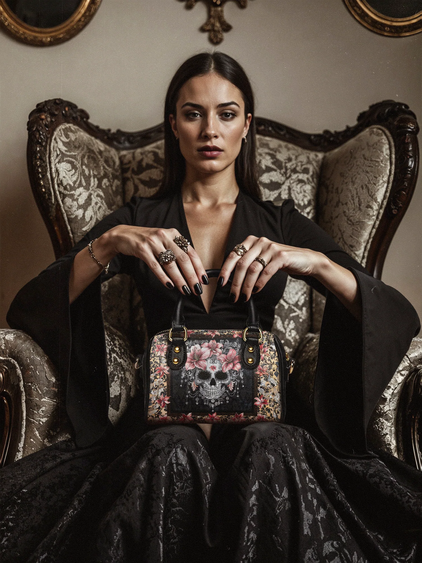 "Roselace" Mini Satchel